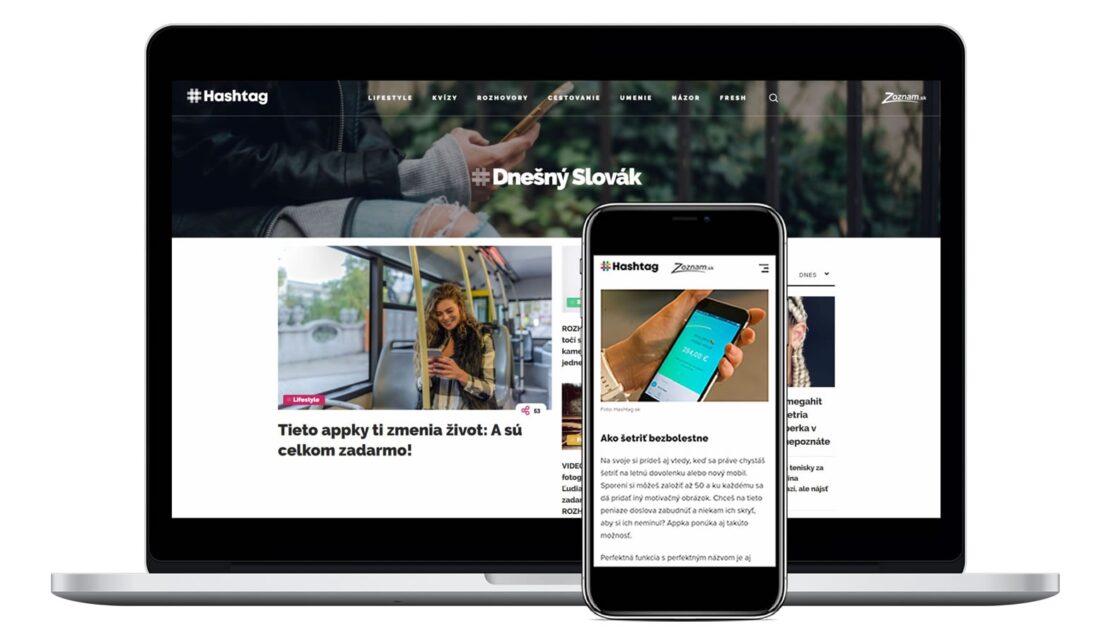 Obsah na mieru doplnený vlastnou sekciou